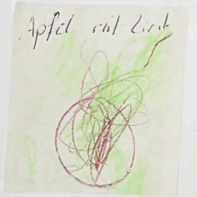 Selbstgemachte Apfelgelee